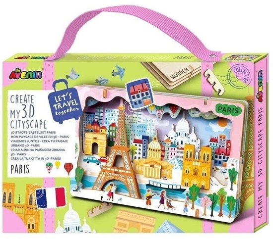 Изображение Puzzle Stwórz pejza miejski 3D - Pary