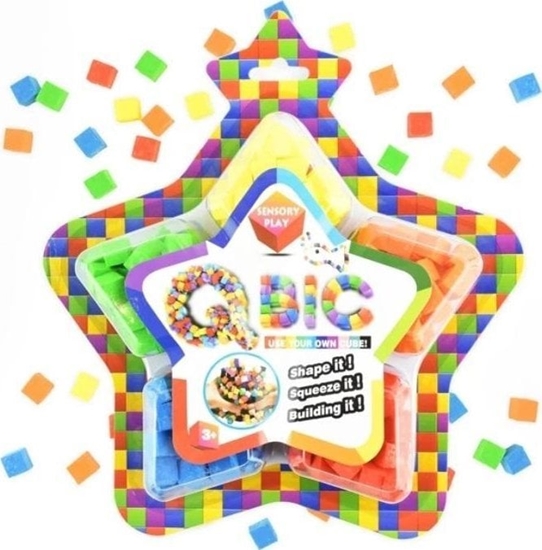 Picture of QBIC klocki sensoryczne piankowe kostki