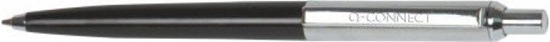 Picture of Q-Connect Dugopis automatyczny Q-CONNECT PRESTIGE, metalowy,  0,7mm, czarno/srebrny, wkad niebieski