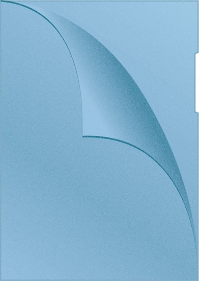 Picture of Q-Connect OBWOLUTA Q-CONNECT TYPU L, PP, A4, GROSZKOWA, 120MIKR.,NIEBIESKA KF00307