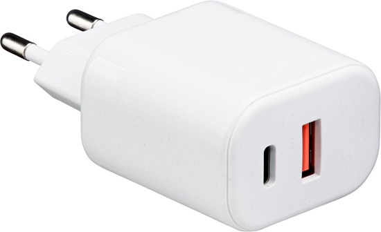 Picture of Qualo QLS-AC-30-00 USB-A / USB-C Charger 30W