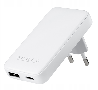 Picture of Qualo QLS-GN-US-AC-45-00 GaN Ultra Slim GaN Charger USB-C / 45W