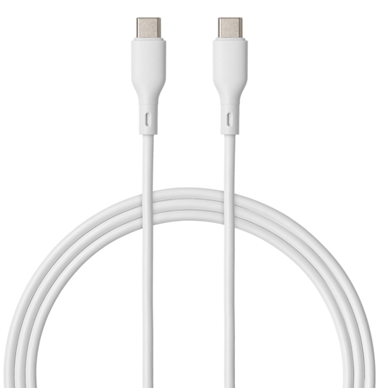Picture of Qualo QRC-CC-00 Cable USB-C – USB-C / 1.5m / 60W / white