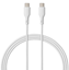 Изображение Qualo QRC-CC-00 Cable USB-C – USB-C / 1.5m / 60W / white