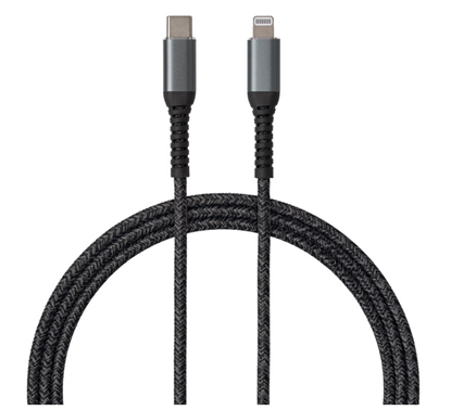 Picture of Qualo QRC-CL-01 USB-C / Lightning 2.4A Cable 1m