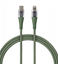 Picture of Qualo QTCN-CL-04 Transparent Nylon Cable USB-C - Lightning / 12W / 1.5m / green