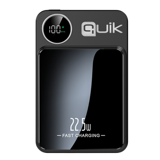 Изображение Quik QP-810 Wireless Magnetic Power Bank 10000mAh