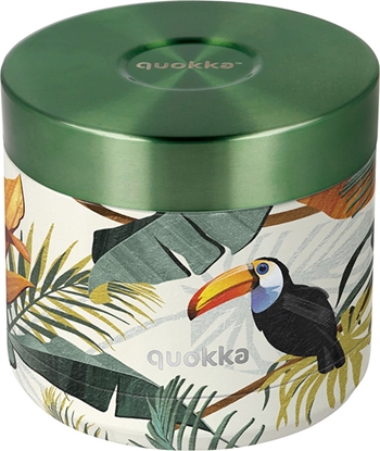 Attēls no Quokka Quokka Whim Food Jar - Lunchbox termiczny / termos obiadowy 600 ml (Tropical)