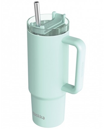Attēls no Quokka Stream - Kubek termiczny ze stali nierdzewnej 950 ml ze somk (Turquoise)