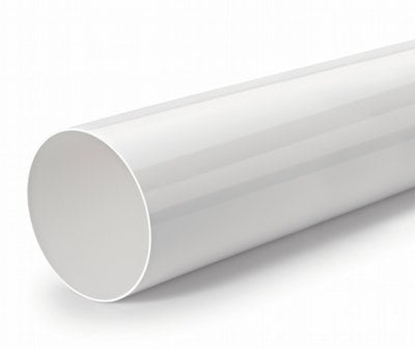 Picture of R-150 X 1000 VENTILATIONRØR HVID 1M Ø150MM