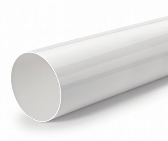 Picture of R-150 X 1000 VENTILATIONRØR HVID 1M Ø150MM