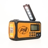 Picture of Radio ārkārtas situācijām ar saules paneli, rokas ģeneratoru (dinamo), lukturi un powerbank 4000mAh