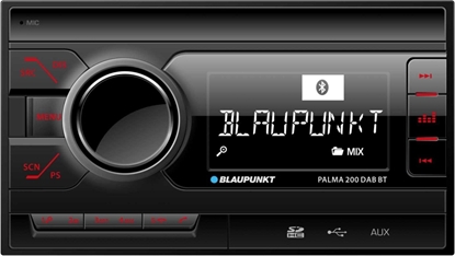 Attēls no Radio Blaupunkt BLAUPUNKT Palma 200 DAB BT (Geringe Einbautiefe) - 2-DIN Multimedia