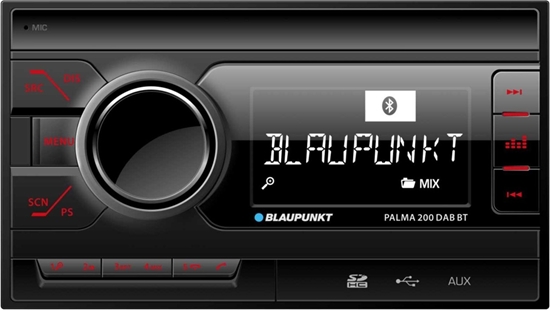 Изображение Radio Blaupunkt BLAUPUNKT Palma 200 DAB BT (Geringe Einbautiefe) - 2-DIN Multimedia