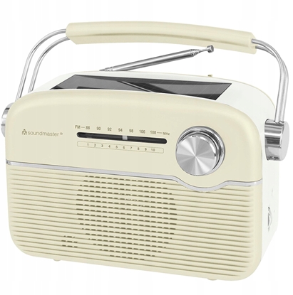 Picture of RADIO FM SOUNDMASTER TR480BE z PANELEM SONECZNYM O MOCY 0,3Wp, 3W, AKU Li-Ion