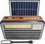 Picture of Radio Vega RADIO PRZENONE LIWA RETRO Z PANELAM SOLARNYM, FM, BLUETOOTH, USB, SD, AUX, LAMPKA USB, LX521BTS>