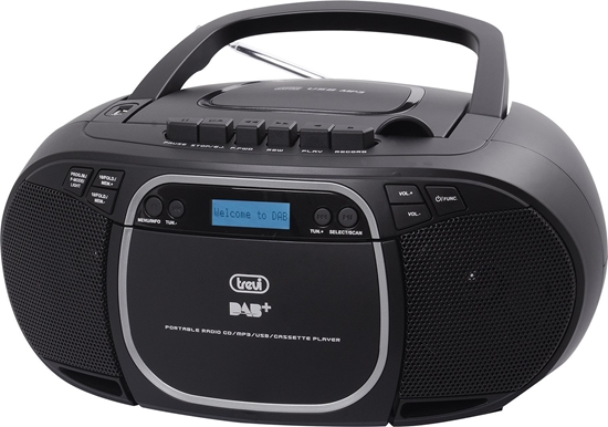 Picture of Radioodtwarzacz Trevi Boombox Trevi CMP576 DAB Radio CD MP3 kaseta black