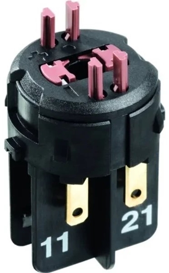 Picture of RAFI 22 FS 1.20.126.704/0000 Kontaktelement 2 x brydekontakt 250 V 10 stk