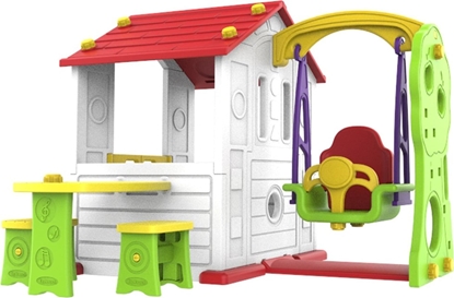 Picture of Ramiz Domek ogrodowy 3w1 dla dzieci Czerwony dach