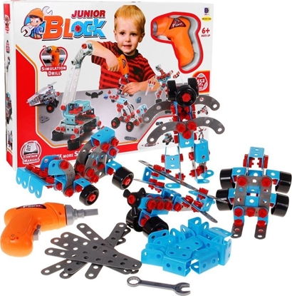 Picture of Ramiz Klocki Majsterkowicza 550 elementów Wkrtarka