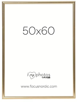 Attēls no Ramka Focus Focus Can-Can Shiny Gold 50x60