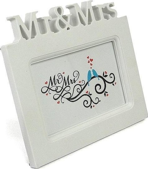 Изображение Ramka na zdjcia 15x10cm Mr&Mrs