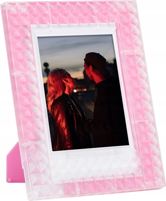 Attēls no Ramka Stojca Do Zdj Fuji Fujifilm Instax Mini 99 40 12 11 9 7 Liplay Evo / Przezroczysty - Róowy
