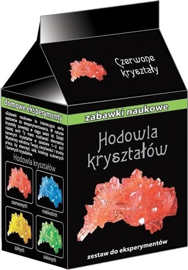 Picture of Ranok Zabawki naukowe Hodowla krysztaów - Czerwone
