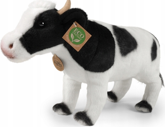Picture of Rappa - Pluszowa realistyczna maskotka Krowa 35 cm Eco-Friendly