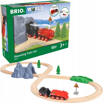 Picture of Ravensburger BRIO 36017 Zestaw z kolejk na par na baterie