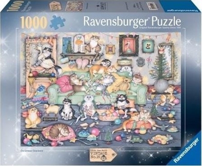 Picture of Ravensburger Puzzle 1000 elementów Koty wiata