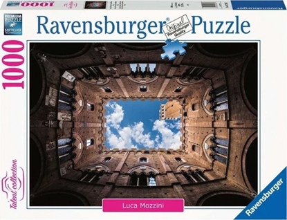 Изображение Ravensburger Puzzle 2D 1000 elementów Palazzo Pubblico, Wochy