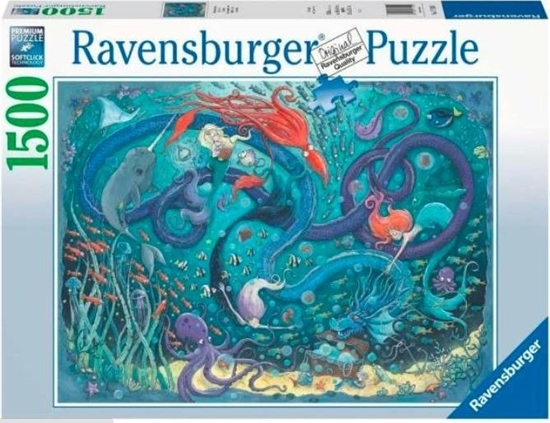 Изображение Ravensburger Puzzle 2D 1500 elementów Pod wod