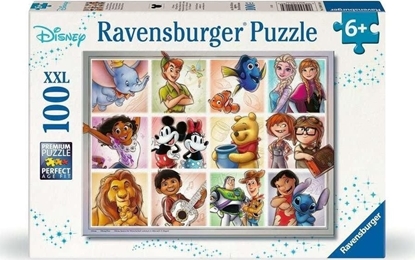 Изображение Ravensburger Puzzle XXL Disney Postacie 100 elementów