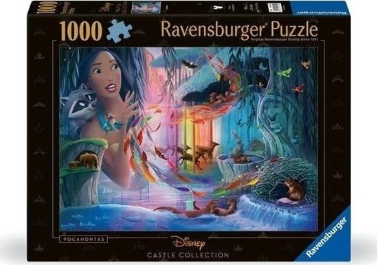 Изображение Ravensburger Puzzle Zamki Disney'a Pocahontas 1000 elementów