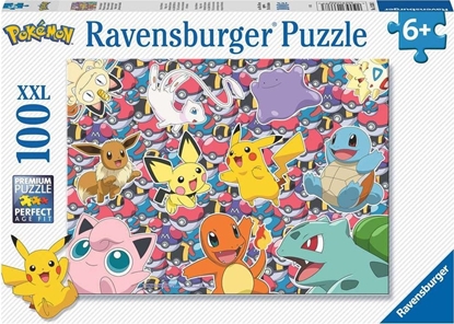 Attēls no Ravensburger Ravensburger children's puzzle Pokémon - Ready to fight! (100 parts)