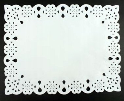 Attēls no Ravi Serwetki prostoktne papierowe 30x40 cm 12 sztuk biae