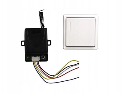 Attēls no RC-112B SCOT Radiolinia 1-kanaowa z przyciskiem naciennym