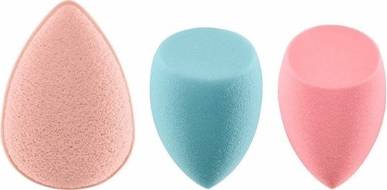 Изображение Real Techniques Gbka do Makijau Real Techniques Pro-Matte Poreless Perfection Wielokolorowy (3 pcs)