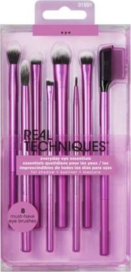 Изображение Real Techniques Real Techniques Everyday Eye Essentials Pdzel do makijau 1szt zestaw upominkowy