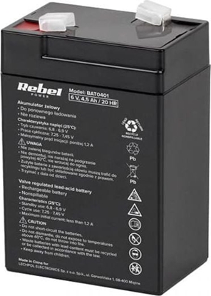 Picture of Rebel Akumulator 6V/4.5Ah (BAT0401)