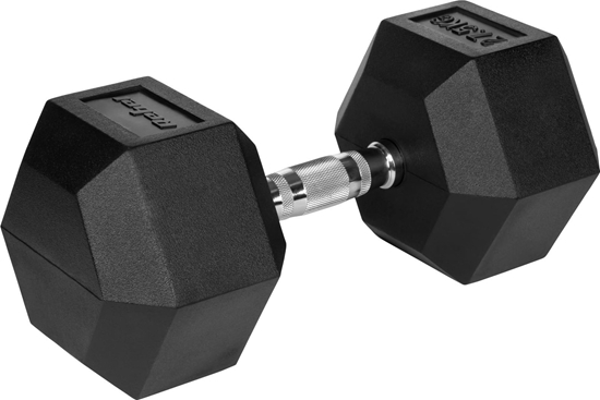 Picture of Rebel Hantel RBA-2325 gumowany 1 x 27.5 kg