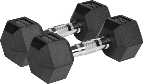 Picture of Rebel Hantel RBA-2325 gumowany 2 x 8 kg