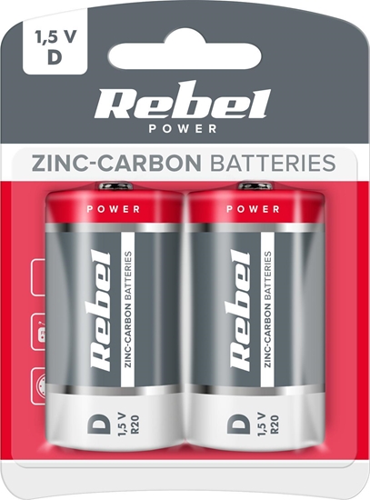 Picture of Rebel Power Bateria Greencell D / R20 2 szt.
