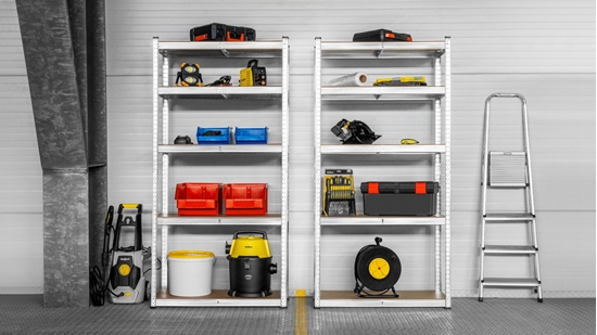 Picture of Rebel Rega metalowy magazynowy 180x90x40 srebrny Rebel