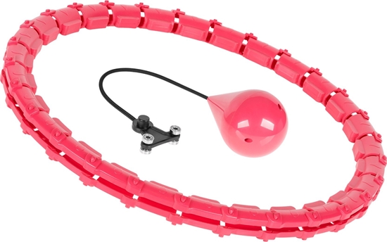 Picture of Rebel Smart Hula Hop odchudzajce koo z wypustkami i obcieniem 50cm, róowe, REBEL ACTIVE