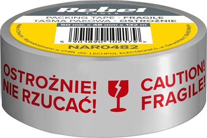 Attēls no Rebel Tama pakowa OSTRONIE SZKO REBEL (50mic x 48 mm x 132 m)