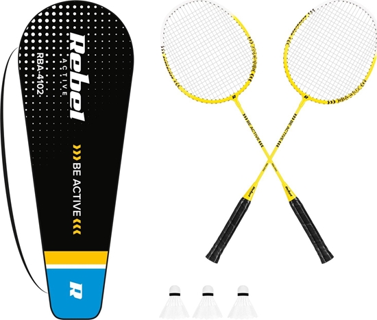 Изображение Rebel Zestaw do badmintona, aluminium, REBEL ACTIVE