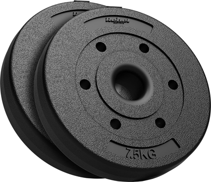 Picture of Rebel Zestaw obcie bitumicznych 2x7.5kg, otwór 51mm - do sztang olimpijskich, REBEL ACTIVE