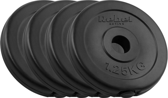 Изображение Rebel Zestaw obcie bitumicznych 4x1.25kg, otwór 31mm, talerz klasyczny, REBEL ACTIVE